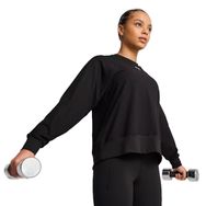 Puma 52668801 Cloudspun Fashion Midlayer Siyah Antrenman Kadın T-shirt