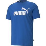 Puma 58666658 Mavi ESS Logo TEE Günlük Erkek T-Shirt