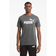 Puma 58673601 ESS Heather Tee Gri Erkek T-shirt