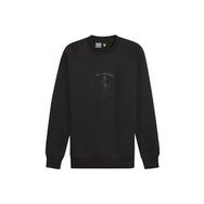 Puma 62380201 Siyah Ferrari Race Big Shield Crew Günlük Erkek Sweatshirt
