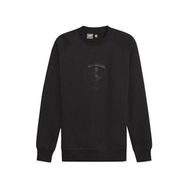 Puma 62380201 Siyah Ferrari Race Big Shield Crew Günlük Erkek Sweatshirt