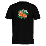 Puma 62541401 Graphics Puma Spritz Tee Siyah Günlük Erkek T-shirt