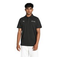 Puma 62735201 MapF1 Ess Siyah Polo Yaka Günlük Erkek T-shirt