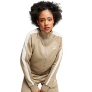 Puma 62799467 Iconic T7 Track Bej Günlük Stil Kadın Sweatshirt