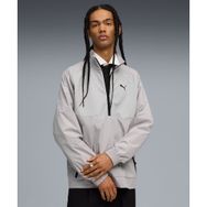 Puma 632101-63 Gri Tech Half-Zip Crew Erkek Sweatshirt