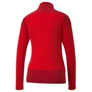 Puma 65693701 Kırmızı Teamgoal 23 1/4 Zip Top W Kadın Futbol Uzun Kollu Antrenman Üstü
