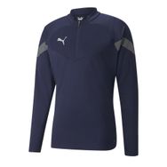 Puma 65737506 Teamfinal Training 1/4 Zip Top Lacivert Erkek Futbol Antrenman Uzun Kollu Üst
