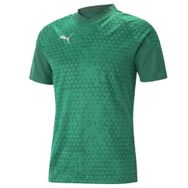Puma 65798405 Yeşil Teamcup Training Jersey Erkek Futbol T-shirt