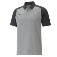 Puma 65799113 Gri Teamcup Casuals Polo Erkek Futbol Polo T-shirt