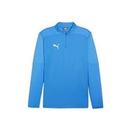 Puma 65855102 Mavi Teamfinal Training 1/4 Zip Futbol Antrenman Erkek Uzun Kollu Üst