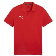 Puma 65860501 Kırmızı Teamgoal Casuals Polo Yaka Futbol Antrenman Erkek T-Shirt