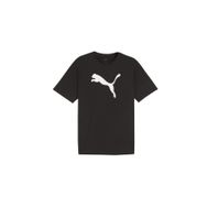 Puma 65870503 Siyah Teamrise Logo Jersey Cotton Günlük Erkek T-Shirt