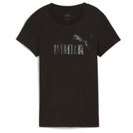 Puma 68149001 Siyah Ess+ Animal TEE Günlük Kadın T-Shirt