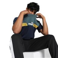Puma 68173014 Power Colorblock Mavi Günlük Stil Erkek T-Shirt