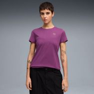 Puma 695708-69 Essential Elevated Kadın Mor Tişört