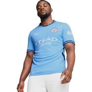 Puma 77507501 Manchester City FC 2024/25 İç Saha Mavi Erkek Futbol Forması