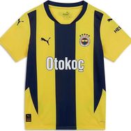Puma 77536401 Fenerbahçe 2024/25 İç Saha Sarı Çocuk Futbol Forması