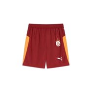 Puma 77982301 Galatasaray 2025/2026 İç Saha Parçalı Kırmızı Futbol Erkek Şort