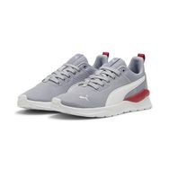 Puma Anzarun Lite Jr Gray Fog White Club Red Unisex Çocuk Spor Ayakkabı