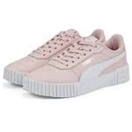Puma Carina 2.0 JR Almond Blossom White Silver Kız Çocuk Ayakkabı