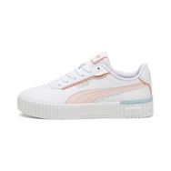 Puma Carina 2.0 Off Side Jr-Puma White-Island Pink-Frosted Dew Low Kadın Bot
