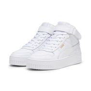 Puma Carina Street Mid-Puma White-Puma White-Puma Gold Mid Kadın Bot