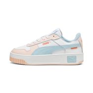 Puma Carina Street-Puma White-Frosted Dew-Island Pink Low Kadın Bot