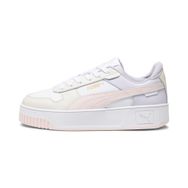 Puma Carina Street-Puma White-Frosty Pink-Alpine Snow Low Kadın Bot