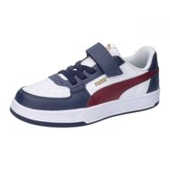 Puma Caven 2.0 Sneakers White-Dark Jasper Navy-Gold Çocuk Spor Ayakkabı