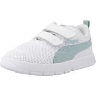 Puma Courtflex V3 Mesh İNF White-Modern Mint Uniseks Çocuk Spor Ayakkabı