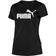 Puma Ess Logo Tee Siyah Kadın T-shirt