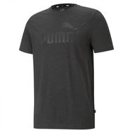 Puma Essentials Heather Dark Gray Heather Erkek T-shirt