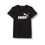 Puma Essentials Metalik Logo Siyah Kadın T-shirt