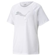 Puma Evostripe Beyaz XS Kadın T-Shirt