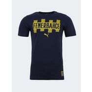 Puma Fenerbahçe Baskılı Lacivert Erkek T-shirt