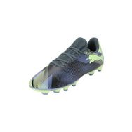Puma Future 7 Play Fg/Ag Jr Gray Skies Elektro Purple Fizzy Apple White Unisex Futbol Ayakkabısı