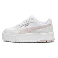 Puma Karmen II Idol-Puma White-Mauve Mist-Feather Gray Low Kadın Bot