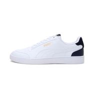 Puma Shuffle White White Peacoat Team Gold Unisex Spor Ayakkabı
