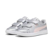 Puma Smash 3.0 Gliz Glam V PS-Glacial Gray-Frosty Pink Low Kadın Bot