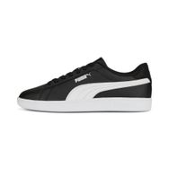 Puma Smash 3.0 L Black White Uniseks Spor Ayakkabı
