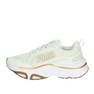 Puma Softride Divine Wn s-Vapor Gray-PUMA Gold-Gum Low Kadın Bot