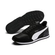 Puma ST Runner v2 Mesh Black White Erkek Spor Ayakkabı