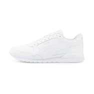 Puma St Runner V3 L Beyaz Gri Eflatun Unisex Spor Ayakkabı