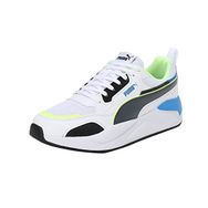 Puma X-Ray 2 Square White-Black-Fast Yellow-Puma Team Royal Unisex Yetişkin Spor Ayakkabı