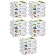 Pure Baby Wipes 20x50 Yaprak Meyveli Islak Mendil