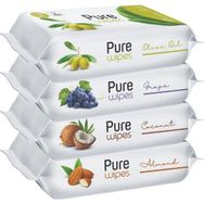 Pure Baby Wipes Meyveli 50x8 Adet Islak Mendil