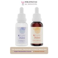 Pure Choice C Vitamini Serum HA Serum 2'li Set Cilt Aydınlatıcı Nemlendirici ve Onarıcı Bakım Seti