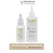 Pure Choice Leke Karşıtı Serumu Leke Karşıtı Tonik 2'li Set Leke Karşıtı ve Cilt Beyazlatıcı Bakım Seti