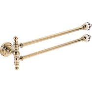 Pure Concept Geometrik Siyah Altın Pvd Gold Ikili Havluluk