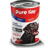 Pure Life Sığır Etli 24x415 gr Konserve Yetişkin Köpek Maması